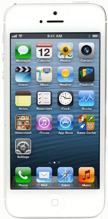 Смартфон Apple iPhone 5 64Gb White & Silver - Бузулук